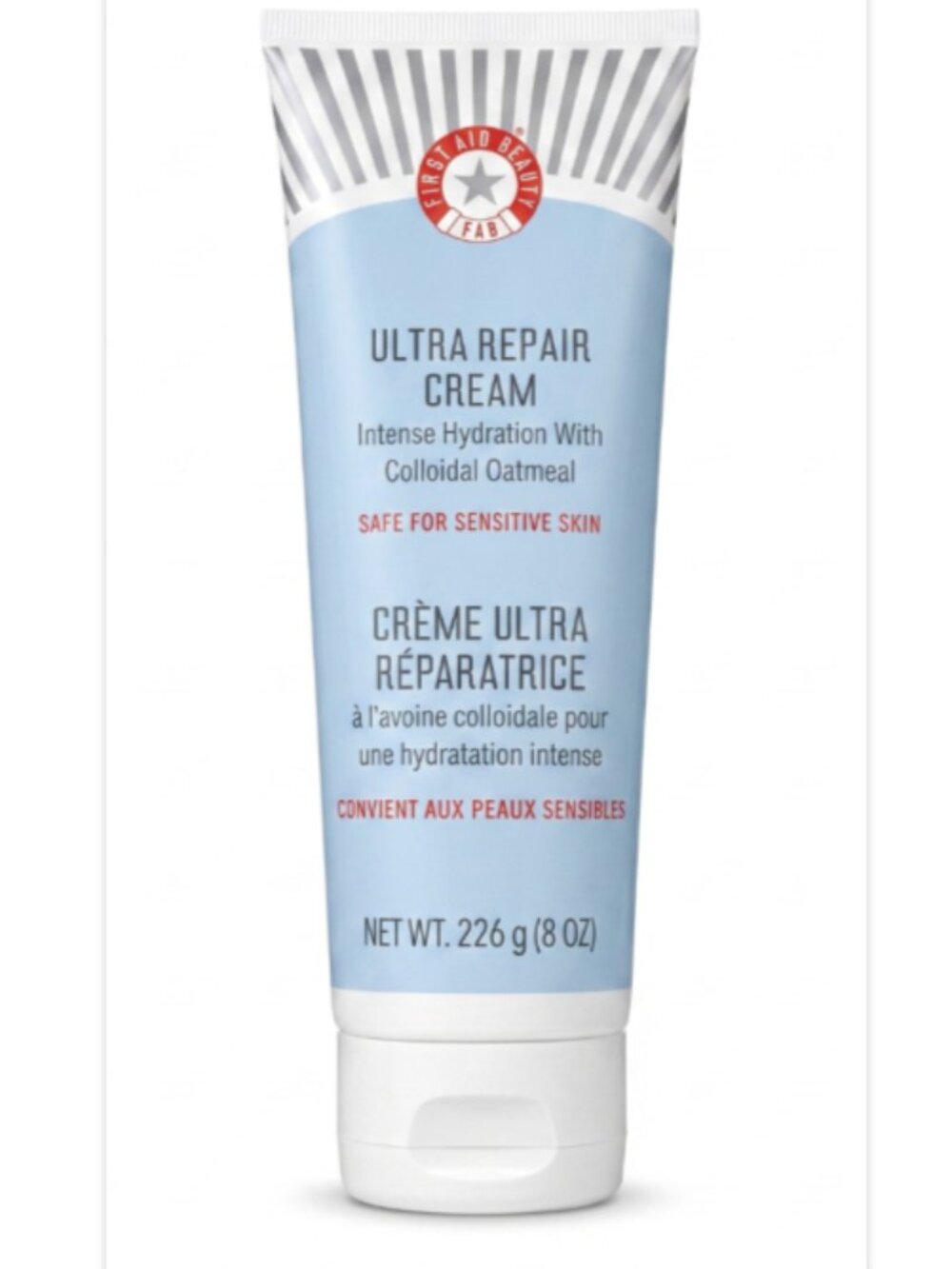 FIRST AID BEAUTY Ultra Repair Cream Intense Hydration | 8 oz  NEW/SEALED